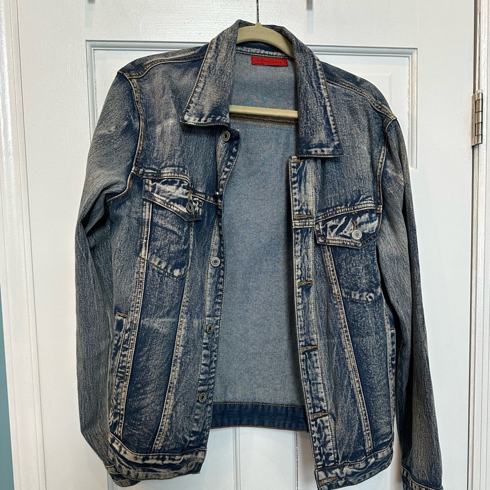 Signature8 Distressed Denim Jacket